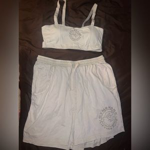 Gymshark Sports Bra and Shorts